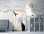 Wallity Lienzo Decorativo Banksy WY117 (50 x 70 cm)